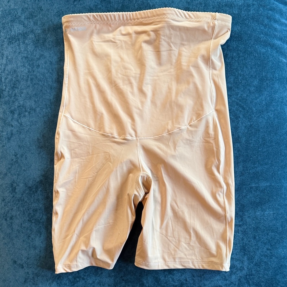 High-Waisted Nude Shapewear Shorts